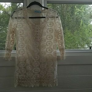 Solitaire Swim beach cover up